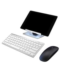 Suporte em Aluminio mais Teclado e Mouse Para Tablets e outros dispositivos de 9 á 13 polegadas