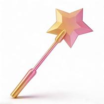 Suporte em forma de varinha para pagamento por aproximação com cartão, 35 cm, dourado rosé Suporte em forma de varinha para pagamento por aproximação com cartão, 35 cm, dourado rosé