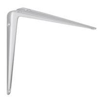 Suporte em L de Aço Branco 15 x 20 cm - SL-1520-BR - MULTIVISÃO