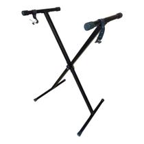 Suporte em X para Teclado Dolphin com Ajuste de Altura