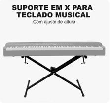 Suporte em X para Teclado Dolphin