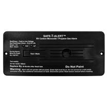 Suporte embutido duplo LP/CO Safe T Alert Black 35-742-BL