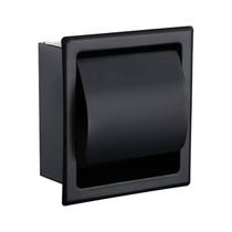 Suporte embutido para papel higiênico/lenço Wokex Black 304 Stainles