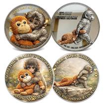 Suporte emocional Coin Punch Monkey Challenge Pocket, 2 unidades Suporte emocional Coin Punch Monkey Challenge Pocket, 2 unidades