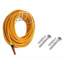 Suporte Enrolador De Mangueira Aço Epoxi + Kit Instação 879 Suporte Enrolador De Mangueira Aço Epoxi + Kit Instação 879
