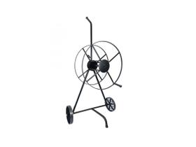 Suporte Enrolador De Mangueira Com Carrinho 94x38x25cm - Brassol