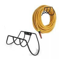 Suporte Enrolador De Mangueira Jardim Parede Black 534