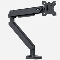 Suporte Ergonômico Articulado de Mesa com Pistão a Gás, Monitores 22" a 49", Professional Series, Preto, F100MAX, ELG Suporte Ergonômico Articulado de Mesa com Pistão a Gás, Monitores 22" a 49", Professional Series, Preto, F100MAX, ELG