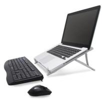Suporte Ergonômico Dobrável REGULÁVEL para Notebook Reliza - Branco