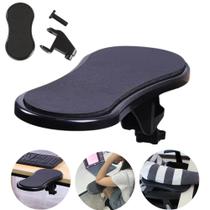 Suporte Ergonômico para Braço Acoplável Mesa e Cadeira Descanso Computador Notebook Escritório Suporte Ergonômico para Braço Acoplável Mesa e Cadeira Descanso Computador Notebook Escritório