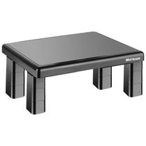 Suporte Ergonômico para Monitor e Notebook Multi (Multilaser), Quadrado, Ajsute de 4 Níveis de Altura, Preto - AC125