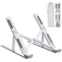 Suporte Ergonômico Para Notebook Alumínio Dobrável Ajustável MS-522