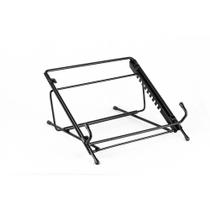 Suporte Ergonômico para Notebook Reliza, com 10 Níveis de Altura, Aço, Preto - 011866