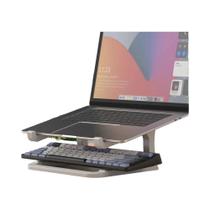 Suporte Ergonômico Portátil Para Laptop Com Suporte Para Teclado, Elevador De Mesa Robusto Para