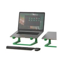 Suporte Ergonômico Portátil Para Laptop Com Suporte Para Teclado, Elevador De Mesa Robusto Para