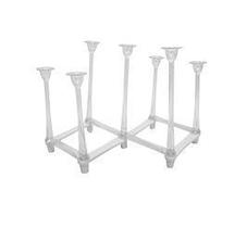 Suporte Escorredor Secador Retrátil de Plastico para até 7 Copos