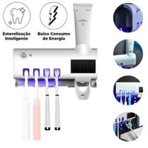 Suporte Escova Parede Uv Estéril Com Luz Uv