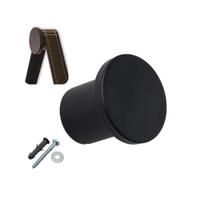 Suporte Espelho Adnet Aluminio Preto