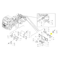 Suporte Esquerdo Paralama Tração Para Iveco Stralis - 503348811