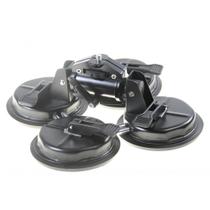 Suporte Estabilizador 4 Ventosas Suction Cup com Suporte 3/8" para Câmeras e Filmadoras