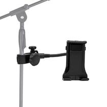 Suporte,Estante,Clamp p/Fixar iPhone,Tablet iPad,Samsung em Pedestal p/ Microfone,Regulável