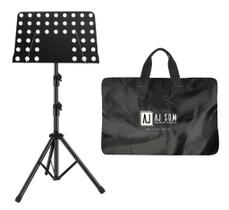 Suporte Estante Partitura Metal Maestro Reforçada 41x27 cm Suporte Estante Partitura Metal Maestro Reforçada 41x27 cm