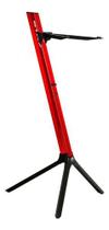 Suporte Estante Stay Slim Aluminio Vermelho 1 Teclado 110cm