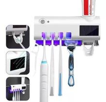 Suporte Esterilizador Escova Dente Led - Higiene Aprimorada