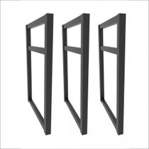 Suporte estilo industrial kit com 3 40x30 suporte industrial pratileira prateleira industrial cozinha suporte