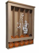 Suporte exclusivo para 35 cápsulas da Dolce Gusto em mdf - Cantinho do café Suporte exclusivo para 35 cápsulas da Dolce Gusto em mdf - Cantinho do café