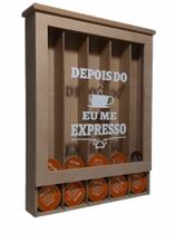 Suporte exclusivo para 35 cápsulas da Dolce Gusto em mdf - Depois do café eu me expresso