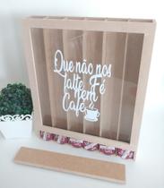Suporte exclusivo para Cápsulas Três Corações Que Não Nos Falte Fé Nem Café