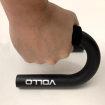 Suporte Exercícios Flexão De Braço Em Aço VP1069 Vollo Sports Preto