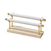 Suporte Expositor De Anéis Em Madeira Maciça Multicamadas Com Haste De Esponja E Armazenamento De Suporte Expositor De Anéis Em Madeira Maciça Multicamadas Com Haste De Esponja E Armazenamento De