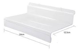 Suporte expositor de calçados plastico transparente 30pcs