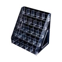 Suporte Expositor De Esmaltes Em Acrílico Transparente, Organizador De Cosméticos Multi-camadas Com