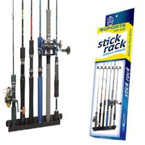 Suporte (expositor) De Parede P/ Varas De Pesca - Stick Rack - Cardume