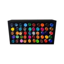 Suporte Expositor De Tintas Tatuagem 50 Tubos Tattoo Suporte Expositor De Tintas Tatuagem 50 Tubos Tattoo