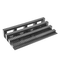 Suporte Expositor para Minifiguras HTRYBNES, 4 Níveis, Preto, 25 x 12 x 4 cm Suporte Expositor para Minifiguras HTRYBNES, 4 Níveis, Preto, 25 x 12 x 4 cm