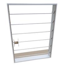 Suporte Expositor Rolos Fitas Laços E Viés - Tam. G 6 Hastes Suporte Expositor Rolos Fitas Laços E Viés - Tam. G 6 Hastes