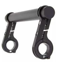 Suporte Extensor Guidão de Bicicleta cor Preto 30 cm + Chave Allen
