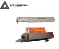 Suporte Externo 20x20mm + Suporte Interno 20mm + Pastilhas Mgmn 3mm OKE