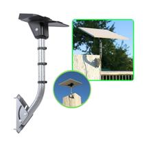 Suporte Externo Articulado de Parede Laje Telhado Compatível com Antena de Internet Starlink 3ª Geração Suporte Externo Articulado de Parede Laje Telhado Compatível com Antena de Internet Starlink 3ª Geração