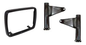 Suporte Farol, Aro Farol Honda Cg Today / Titan 99 - Preto