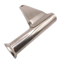 Suporte Farol Titan 99 Cromado Lado Esquerdo