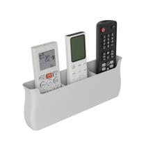 Suporte Fechado Porta Controle Remoto 3 Compartimentos Ar Condicionado TV Universal Suporte Fechado Porta Controle Remoto 3 Compartimentos Ar Condicionado TV Universal