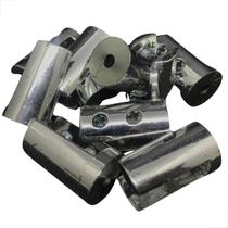 Suporte Fenda Dupla 10MM Com Parafuso Com 20 Unidades Suporte Fenda Dupla 10MM Com Parafuso Com 20 Unidades