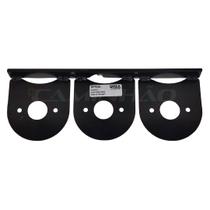 Suporte Ferro 3 Lanternas Carreta 85mm Traseira / Lateral / Maria