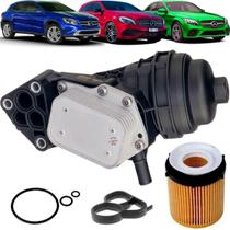 Suporte Filtro De Óleo Resfriador Mercedes Cla180 Cla220 Gla