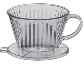 Suporte Filtro Home&Co 6x9x10cm Plástico Transparente para Mesa Posta Jantar e Ceia Suporte Filtro Home&Co 6x9x10cm Plástico Transparente para Mesa Posta Jantar e Ceia